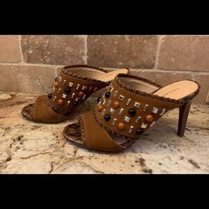 Antonio Melani Studded Mules -6.5M